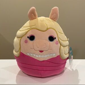 NWT 10” Disney The Muppets Miss Piggy Squishmallow